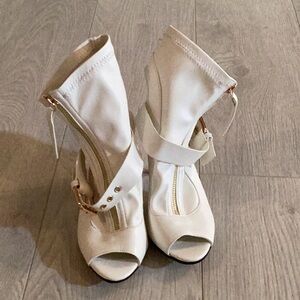 White Strap Shoes